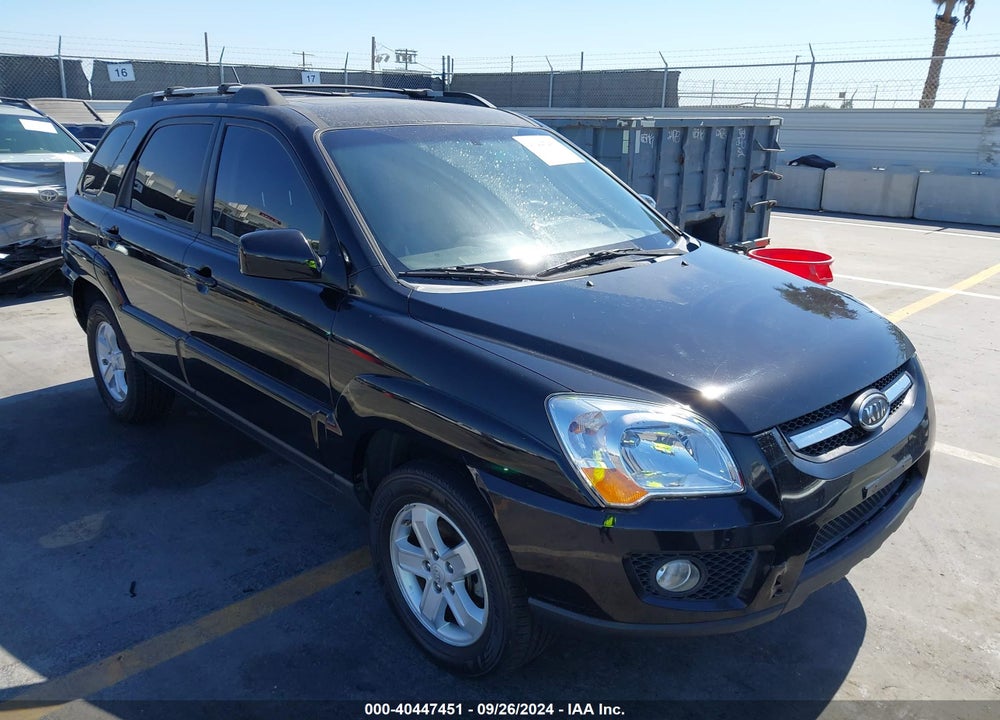 2009 KIA SPORTAGE EX V6 VIN: KNDJF723097611735