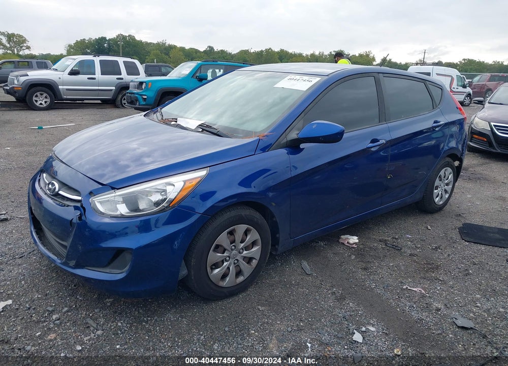 2017 HYUNDAI ACCENT SE VIN: KMHCT5AE4HU316724