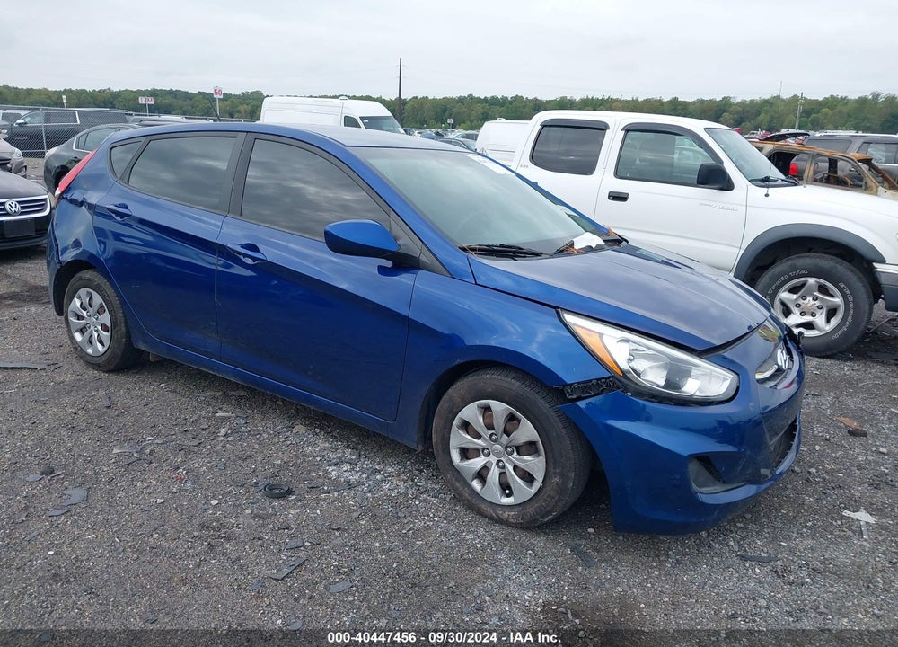 2017 HYUNDAI ACCENT SE VIN: KMHCT5AE4HU316724
