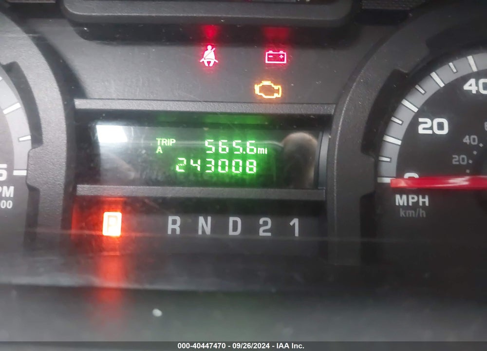 2010 FORD E-150 COMMERCIAL/RECREATIONAL VIN: 1FTNE1EW5ADA91819