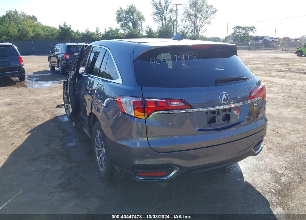 2018 ACURA RDX ADVANCE PACKAGE VIN: 5J8TB4H71JL005077