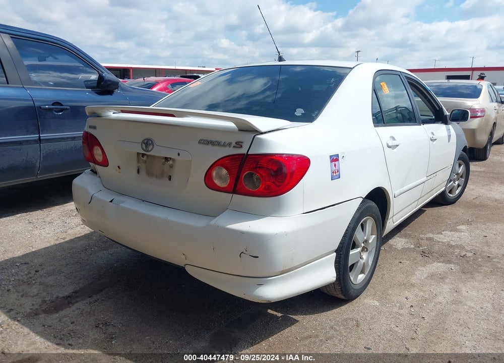 2005 TOYOTA COROLLA S VIN: 1NXBR32E55Z499804
