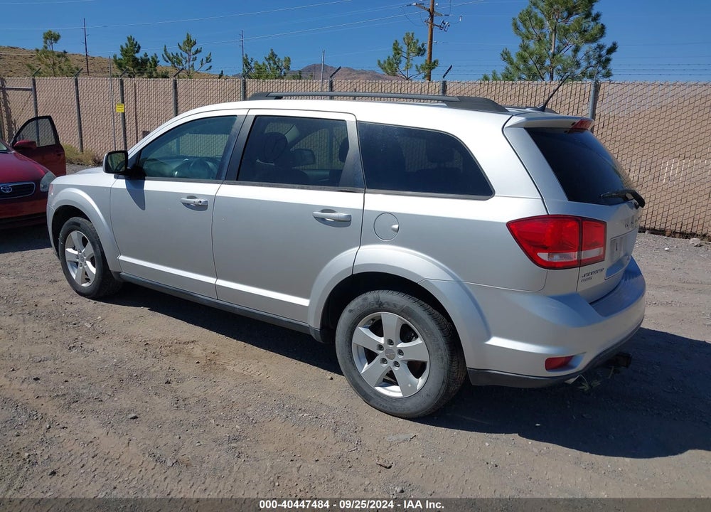 2012 DODGE JOURNEY SXT VIN: 3C4PDDBG7CT298400