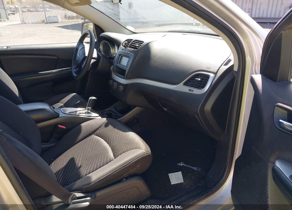 2012 DODGE JOURNEY SXT VIN: 3C4PDDBG7CT298400