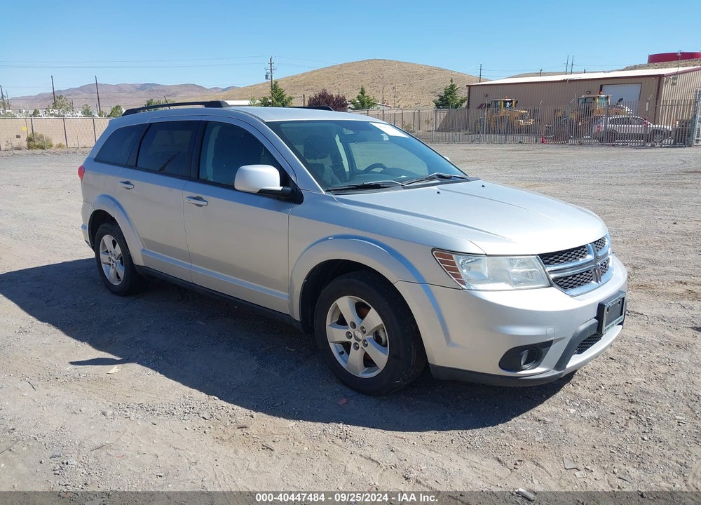 2012 DODGE JOURNEY SXT VIN: 3C4PDDBG7CT298400
