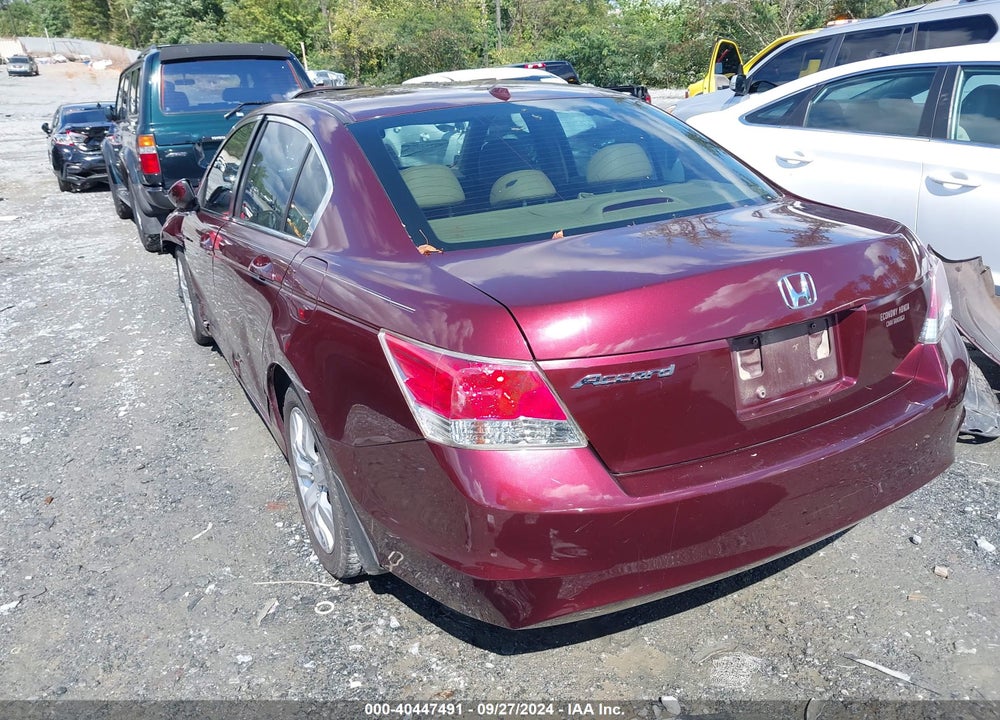 2009 HONDA ACCORD 2.4 EX-L VIN: 1HGCP26859A152527
