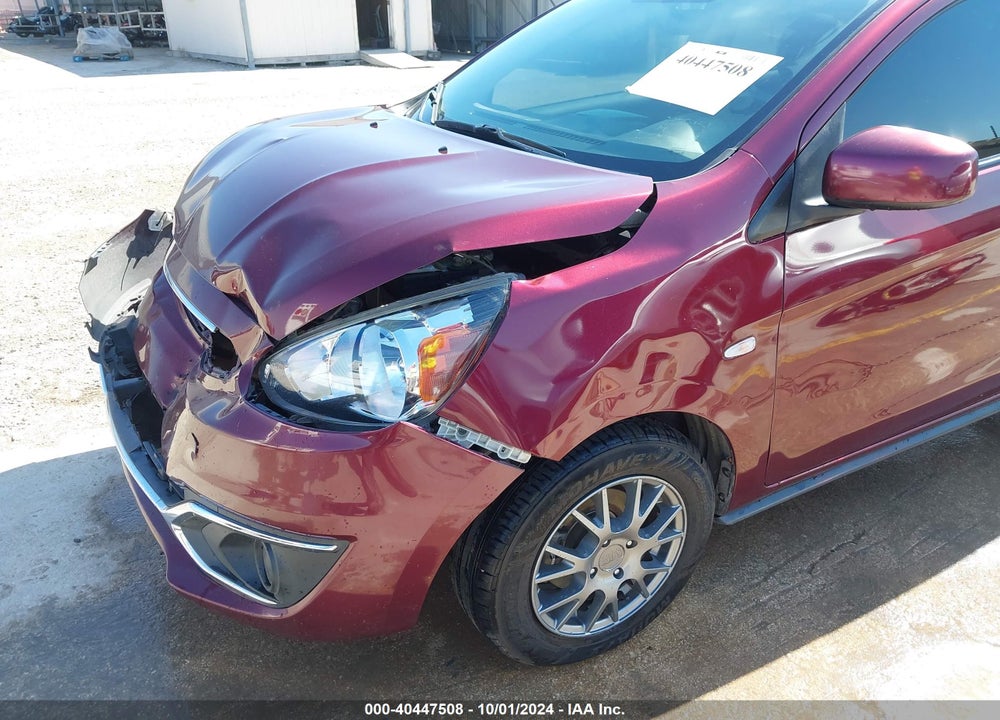 2018 MITSUBISHI MIRAGE ES VIN: ML32A3HJ8JH011693