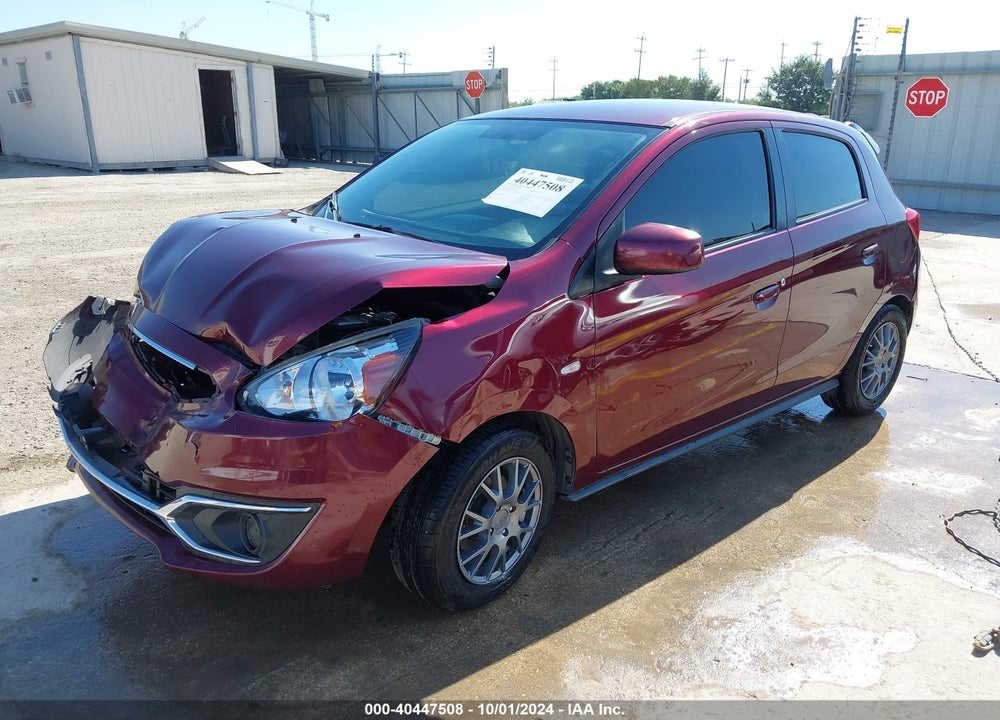 2018 MITSUBISHI MIRAGE ES VIN: ML32A3HJ8JH011693