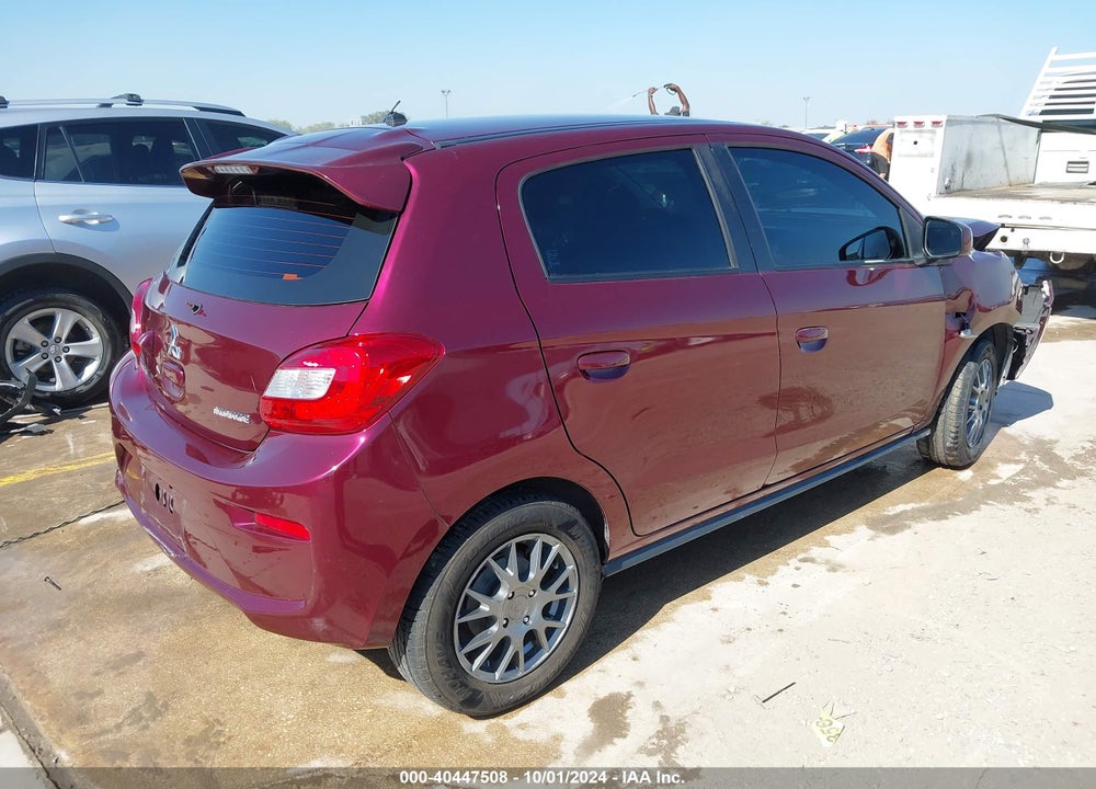 2018 MITSUBISHI MIRAGE ES VIN: ML32A3HJ8JH011693