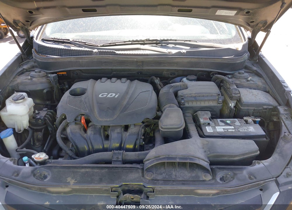 2014 HYUNDAI SONATA GLS VIN: 5NPEB4AC4EH895387