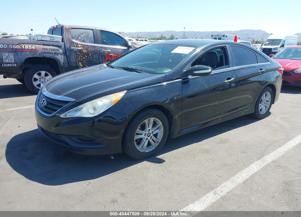 2014 HYUNDAI SONATA GLS VIN: 5NPEB4AC4EH895387
