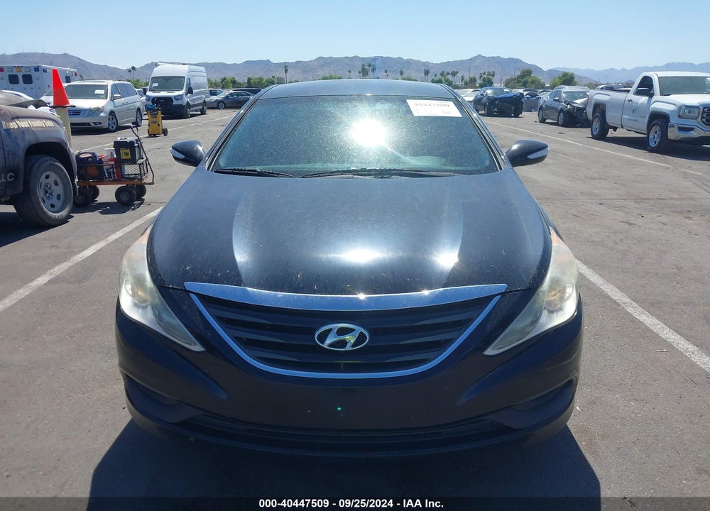 2014 HYUNDAI SONATA GLS VIN: 5NPEB4AC4EH895387