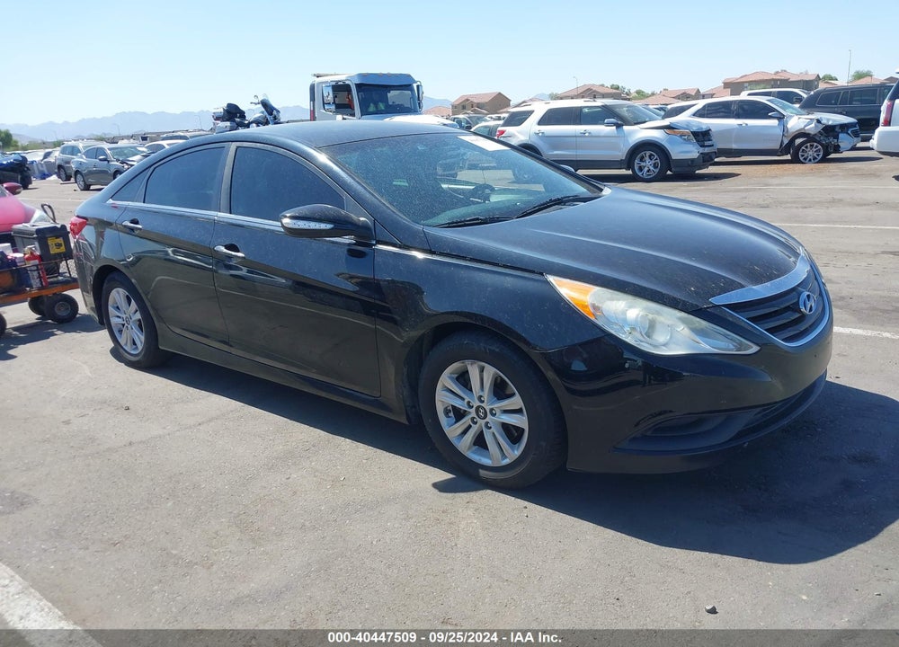 2014 HYUNDAI SONATA GLS VIN: 5NPEB4AC4EH895387