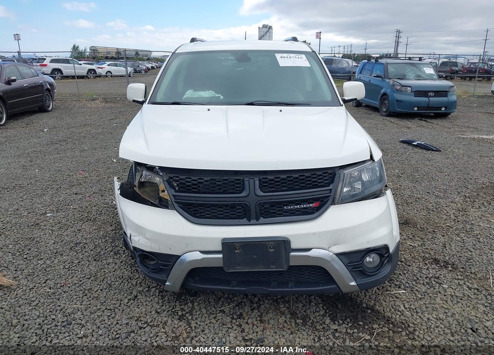 2018 DODGE JOURNEY CROSSROAD VIN: 3C4PDCGG0JT379531