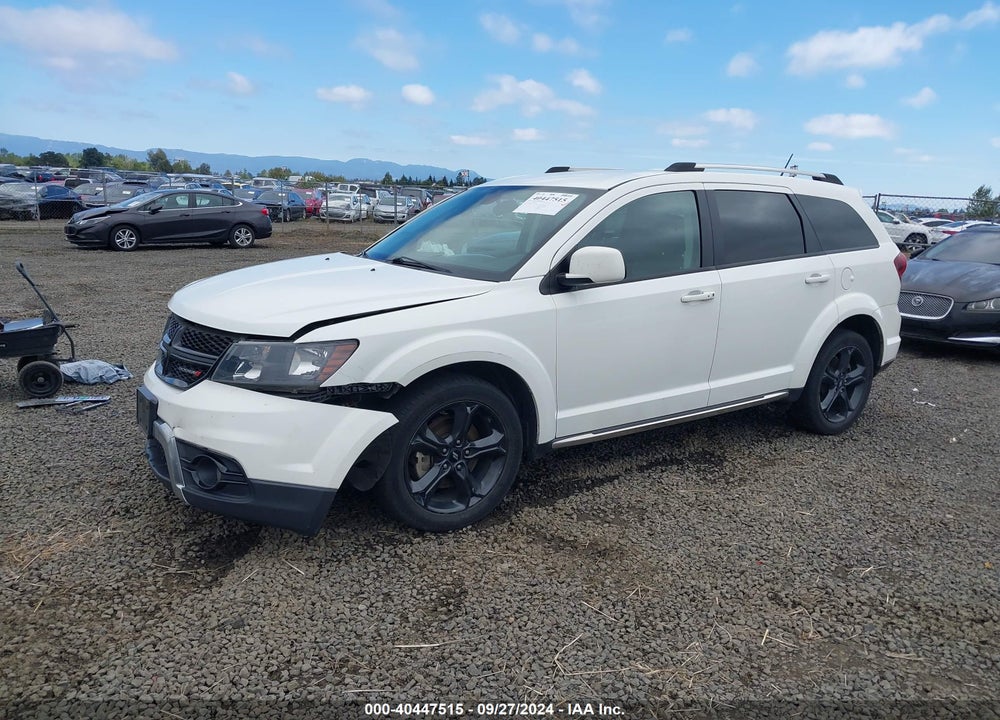 2018 DODGE JOURNEY CROSSROAD VIN: 3C4PDCGG0JT379531