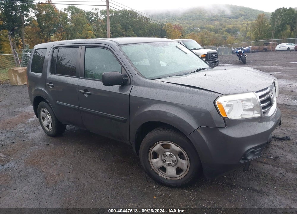2014 HONDA PILOT LX VIN: 5FNYF4H26EB048271