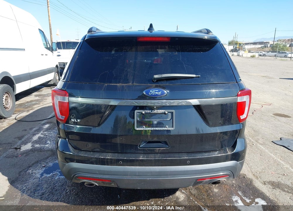 2017 FORD EXPLORER XLT VIN: 1FM5K7D87HGB70797