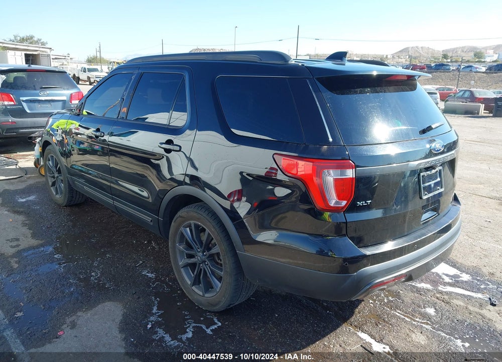 2017 FORD EXPLORER XLT VIN: 1FM5K7D87HGB70797