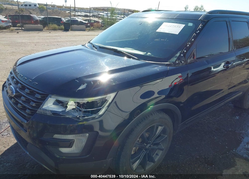 2017 FORD EXPLORER XLT VIN: 1FM5K7D87HGB70797