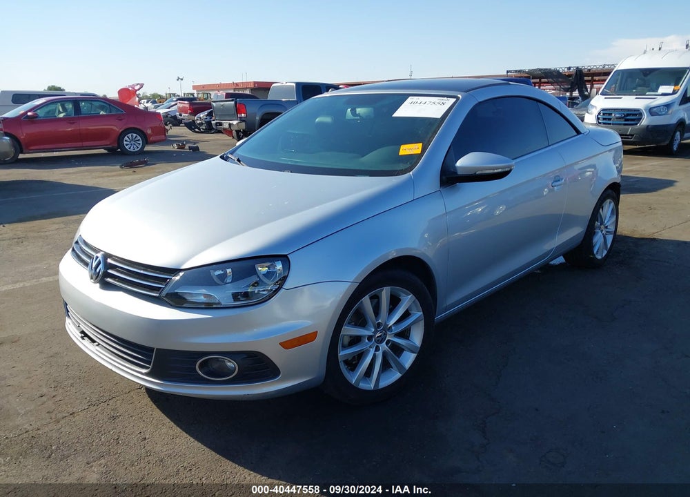 2012 VOLKSWAGEN EOS KOMFORT VIN: WVWBW7AH2CV005633