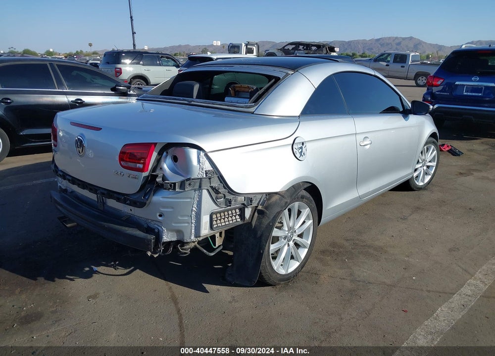 2012 VOLKSWAGEN EOS KOMFORT VIN: WVWBW7AH2CV005633