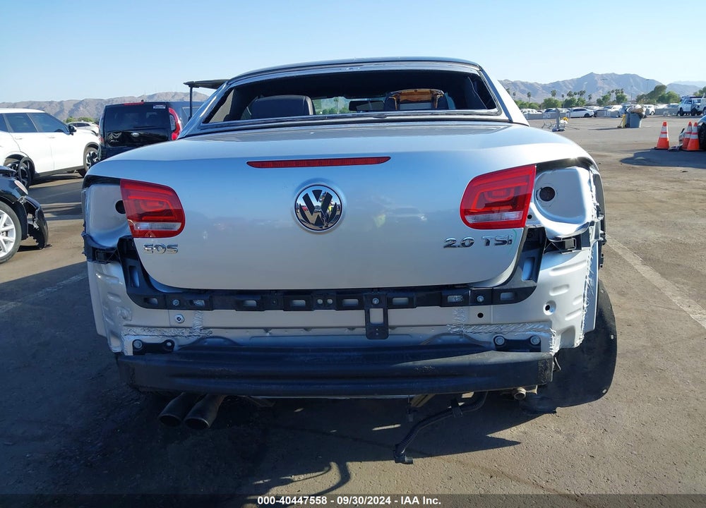 2012 VOLKSWAGEN EOS KOMFORT VIN: WVWBW7AH2CV005633