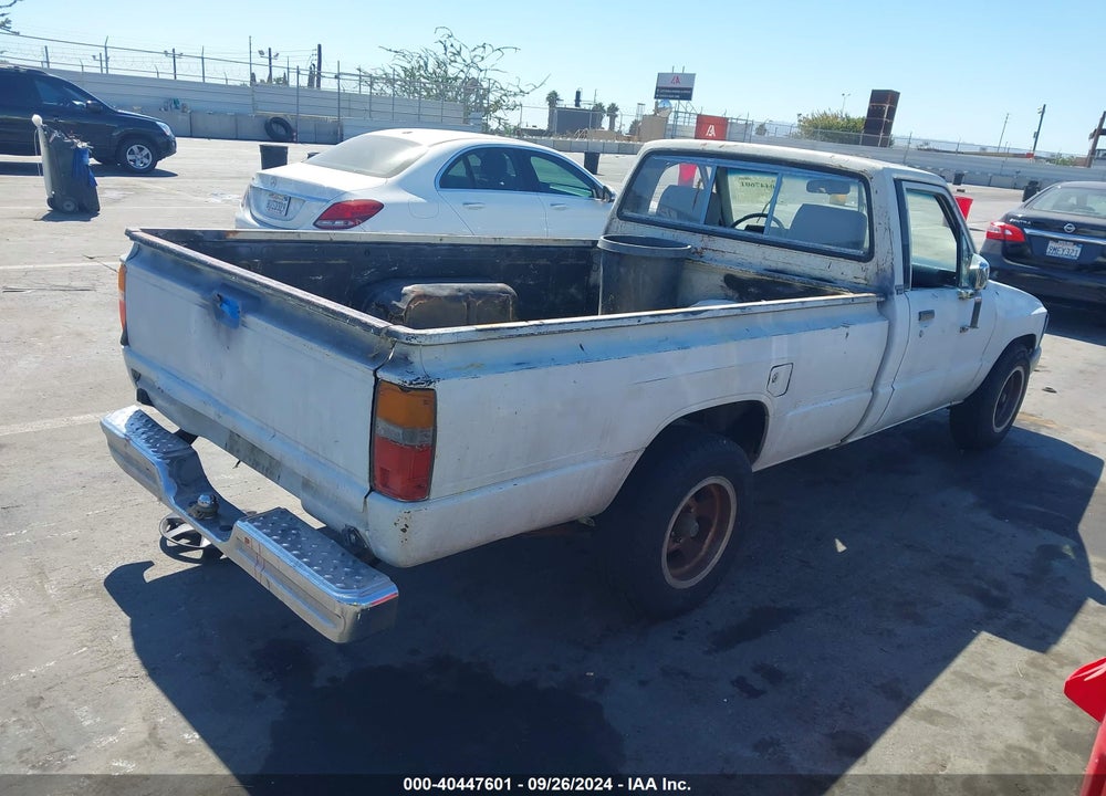 1988 TOYOTA PICKUP 1 TON LONG BED RN55 VIN: JT4RN55E3J0267337