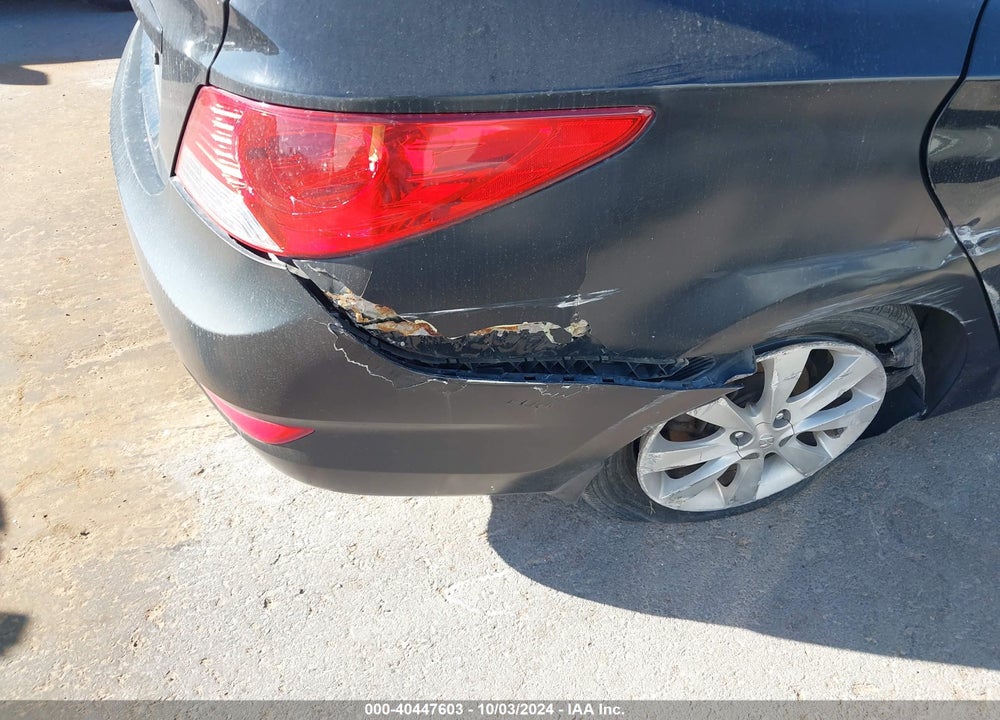 2013 HYUNDAI ACCENT GLS VIN: KMHCU4AE1DU580324