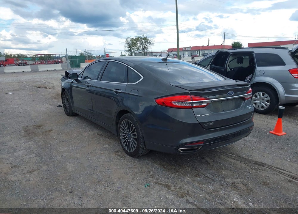 2018 FORD FUSION TITANIUM VIN: 3FA6P0D9XJR219697