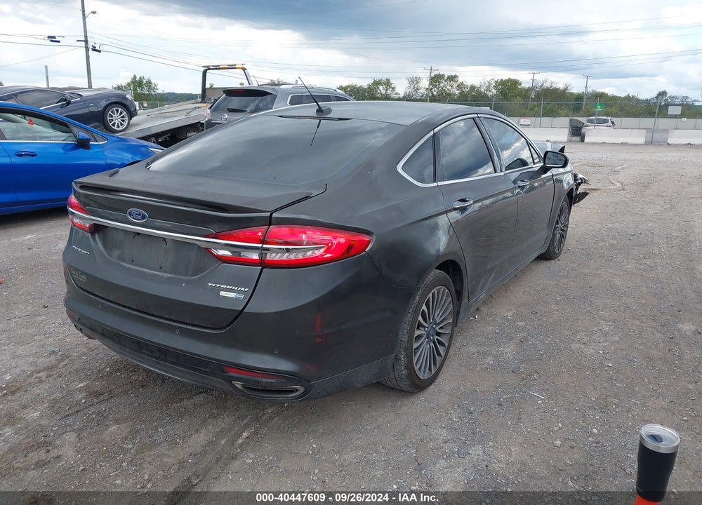 2018 FORD FUSION TITANIUM VIN: 3FA6P0D9XJR219697