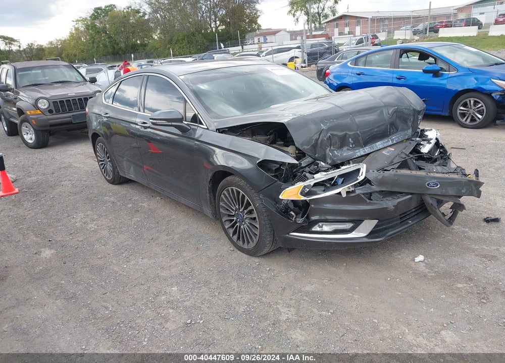 2018 FORD FUSION TITANIUM VIN: 3FA6P0D9XJR219697