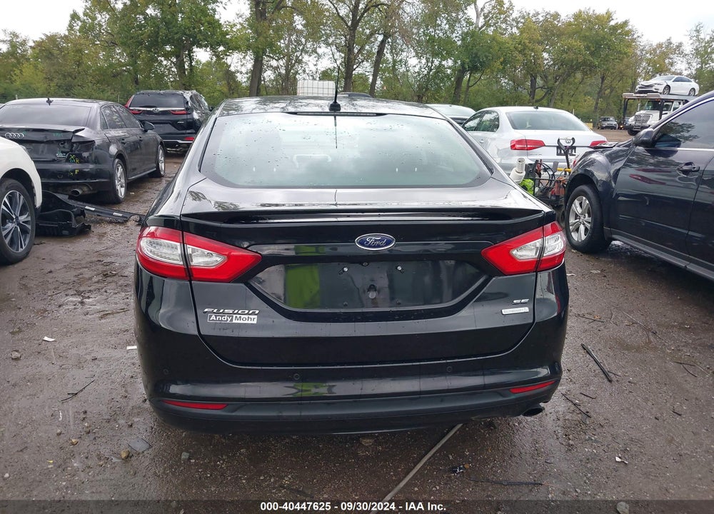 2015 FORD FUSION SE VIN: 3FA6P0HD9FR111593