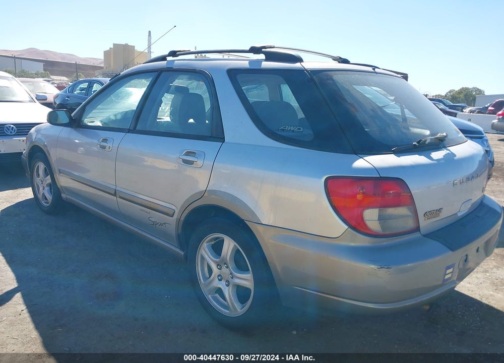 2003 SUBARU IMPREZA OUTBACK SPORT VIN: JF1GG68553H813343