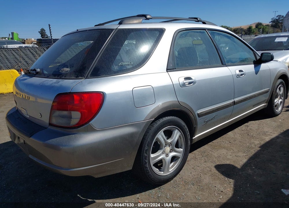 2003 SUBARU IMPREZA OUTBACK SPORT VIN: JF1GG68553H813343