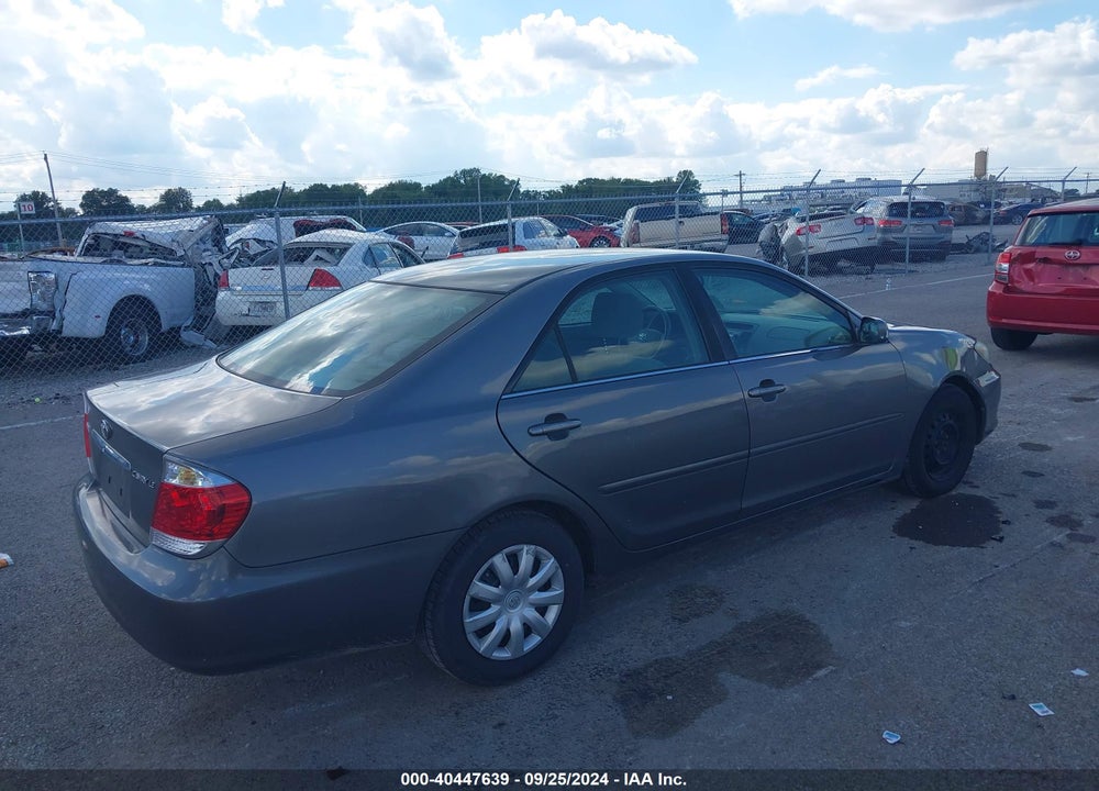 2006 TOYOTA CAMRY LE VIN: 4T1BE32K76U662116