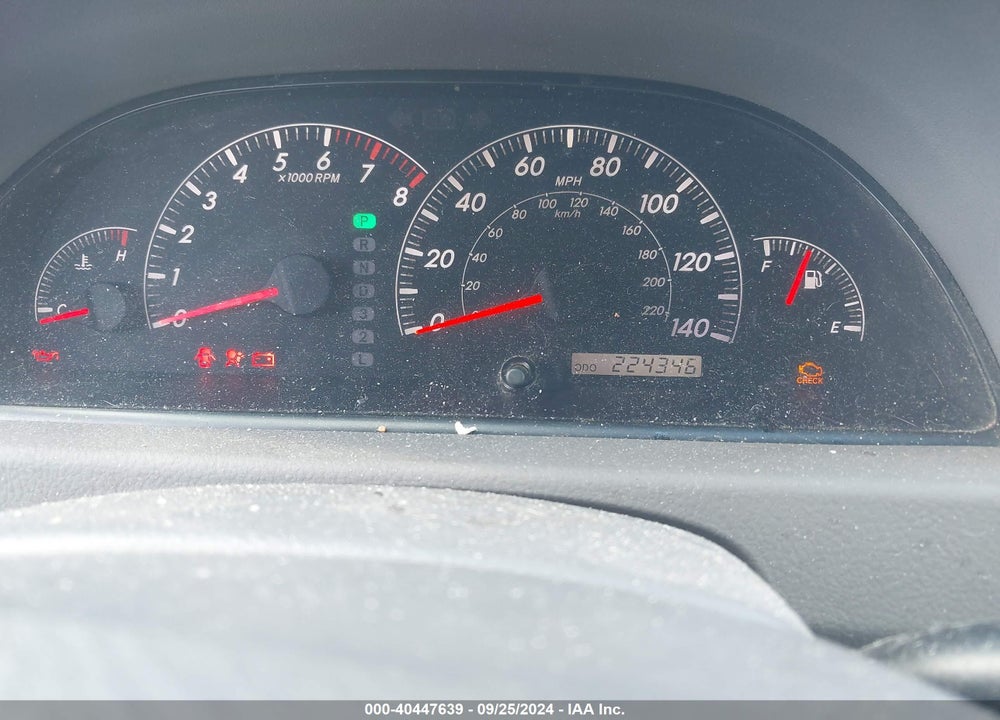 2006 TOYOTA CAMRY LE VIN: 4T1BE32K76U662116