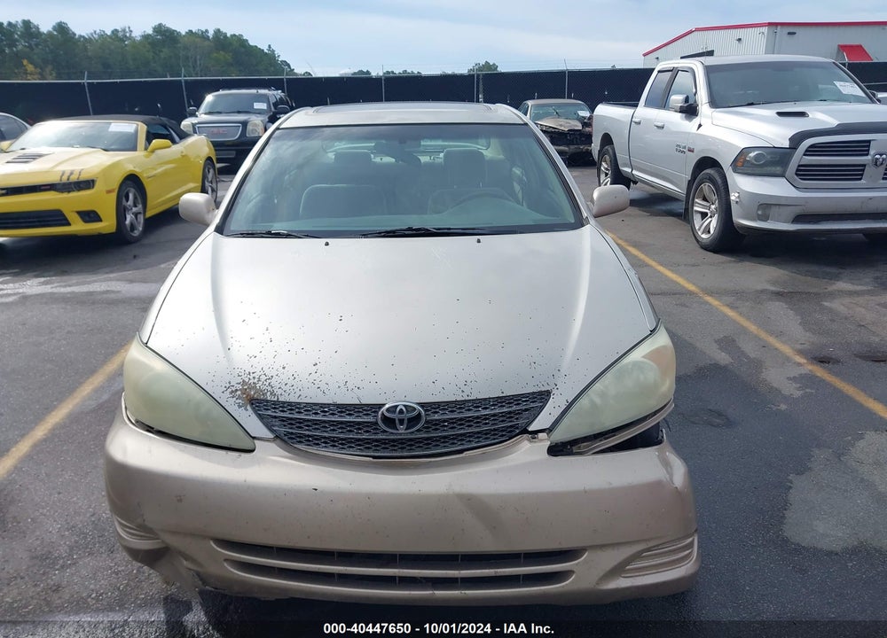 2004 TOYOTA CAMRY LE VIN: 4T1BE32K34U923545