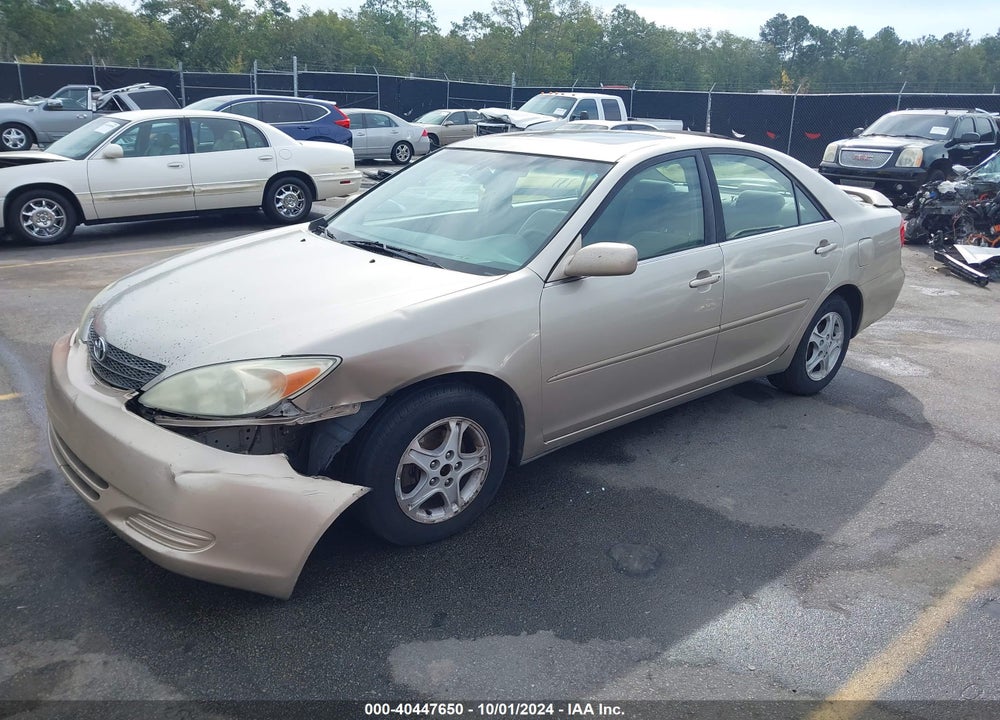 2004 TOYOTA CAMRY LE VIN: 4T1BE32K34U923545