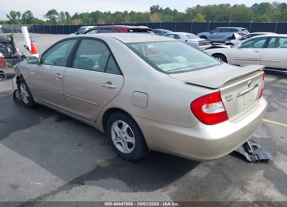 2004 TOYOTA CAMRY LE VIN: 4T1BE32K34U923545