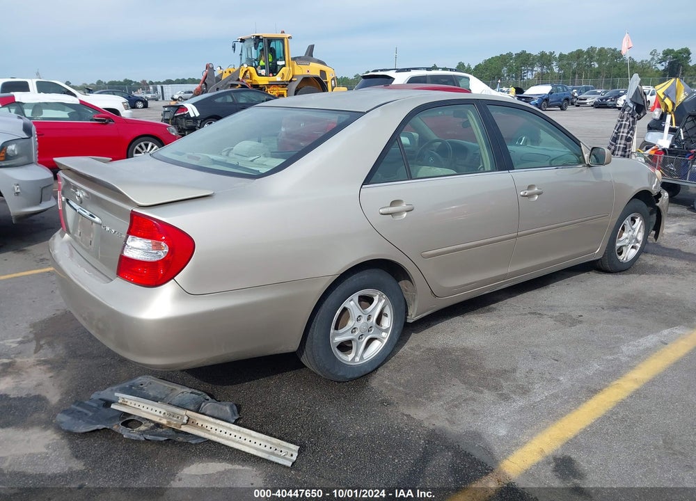 2004 TOYOTA CAMRY LE VIN: 4T1BE32K34U923545