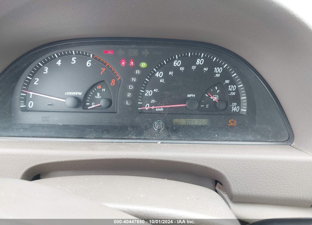 2004 TOYOTA CAMRY LE VIN: 4T1BE32K34U923545