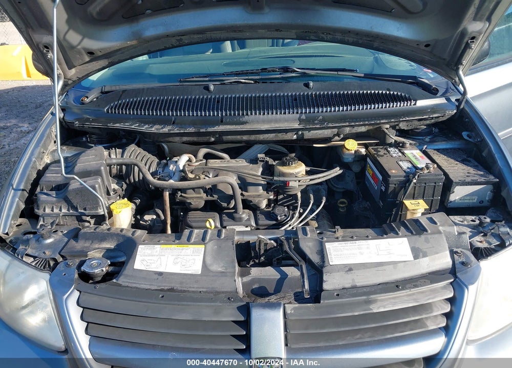 2007 DODGE GRAND CARAVAN SXT VIN: 2D4GP44L97R204188