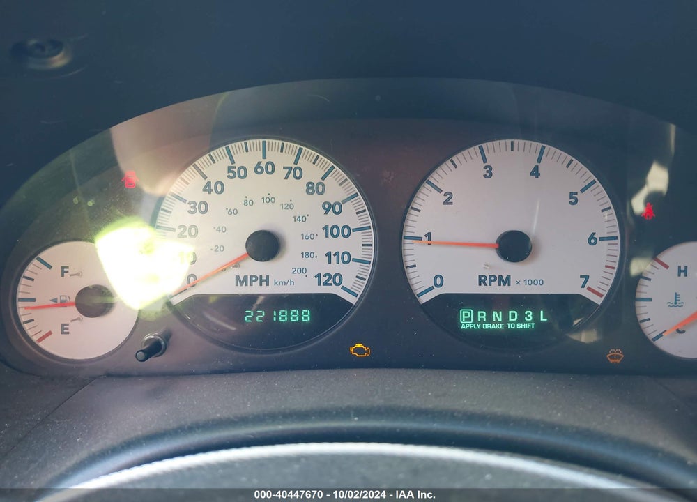 2007 DODGE GRAND CARAVAN SXT VIN: 2D4GP44L97R204188