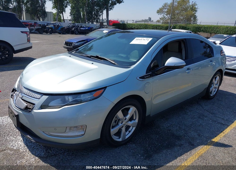 2012 CHEVROLET VOLT VIN: 1G1RH6E45CU126343