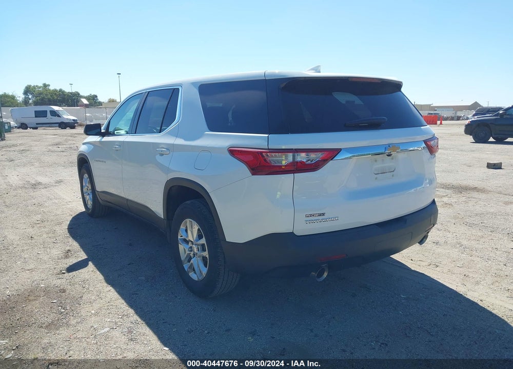 2021 CHEVROLET TRAVERSE LS VIN: 1GNERFKW3MJ165502