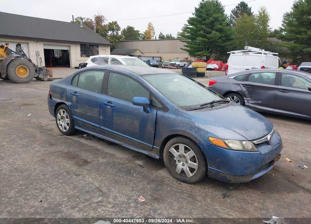 2008 HONDA CIVIC LX VIN: 2HGFA16598H529889