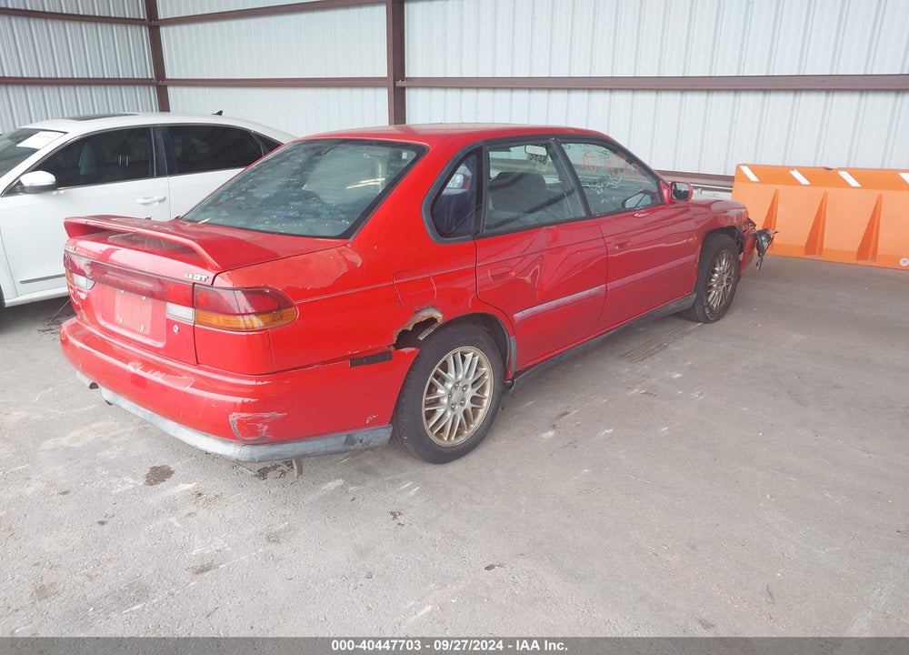 1998 SUBARU LEGACY GT/GT LIMITED VIN: 4S3BD6750W7202905