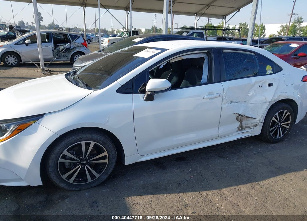 2021 TOYOTA COROLLA LE VIN: 5YFEPMAE6MP174041