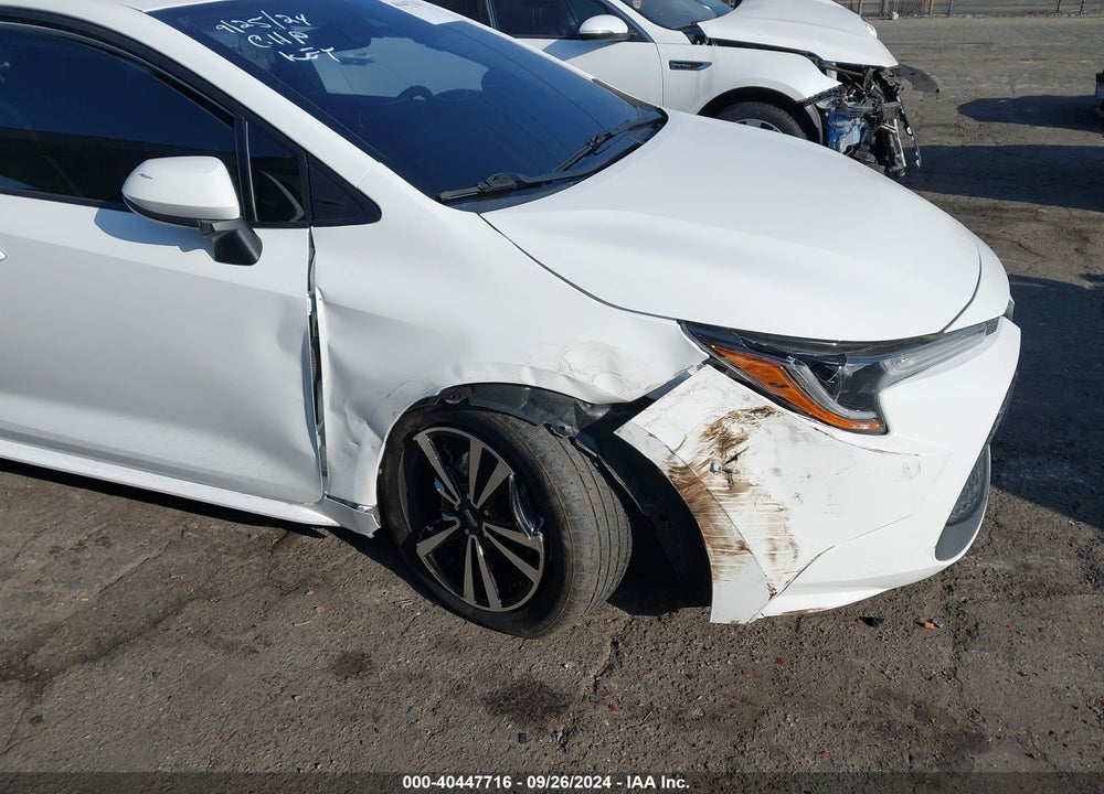 2021 TOYOTA COROLLA LE VIN: 5YFEPMAE6MP174041