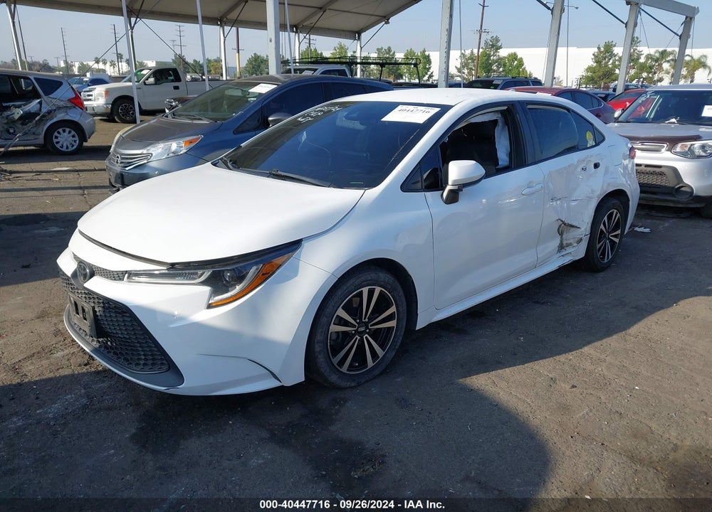 2021 TOYOTA COROLLA LE VIN: 5YFEPMAE6MP174041